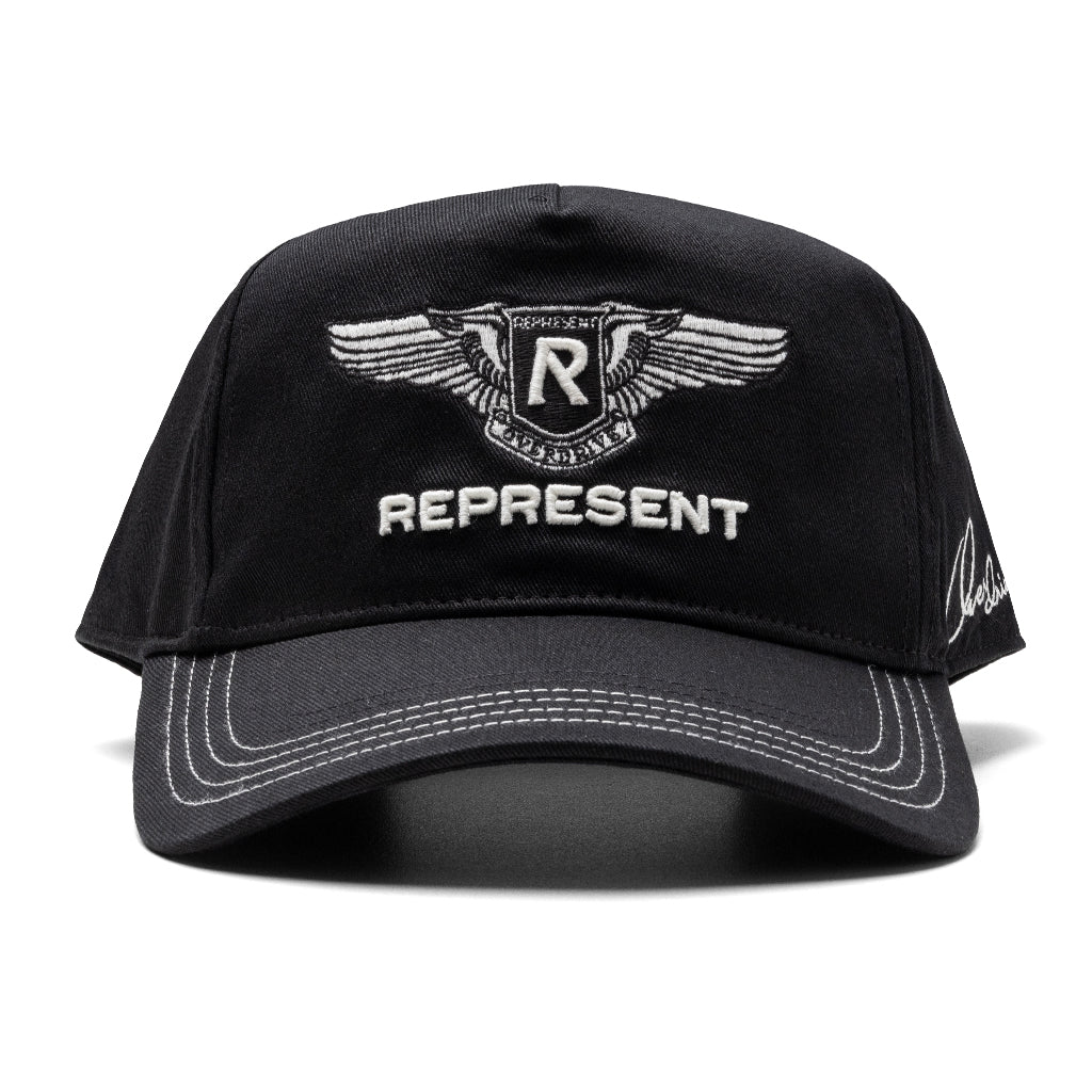 Overdrive Badge Cap Jet Black