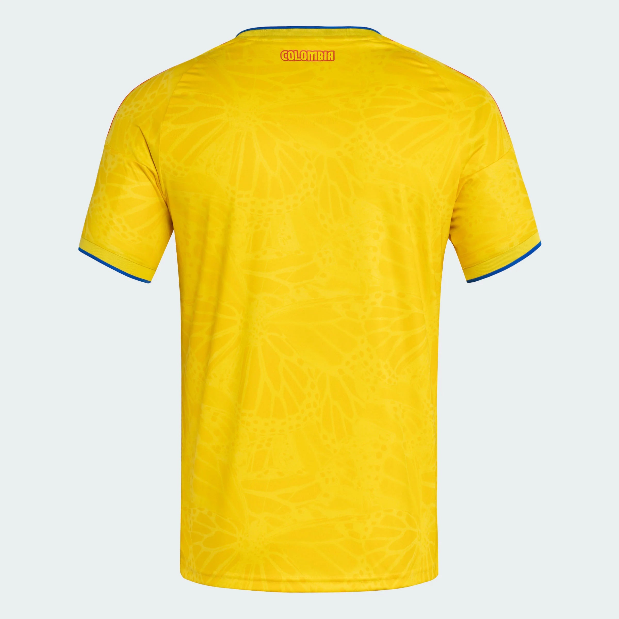 adidas Colombia Home Mens Soccer Jersey 26 Yellow
