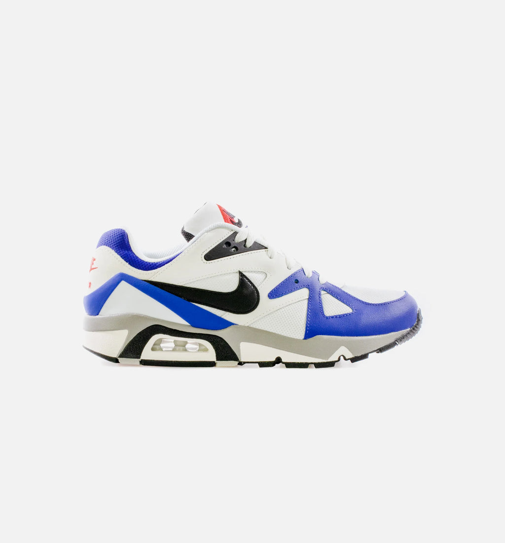 Air Structure Mens Lifestyle Shoe White Violet Red