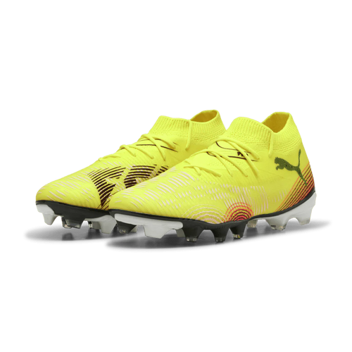 PUMA Future 8 Match FG AG Womens Firm Multi Ground Football Boots Yellow