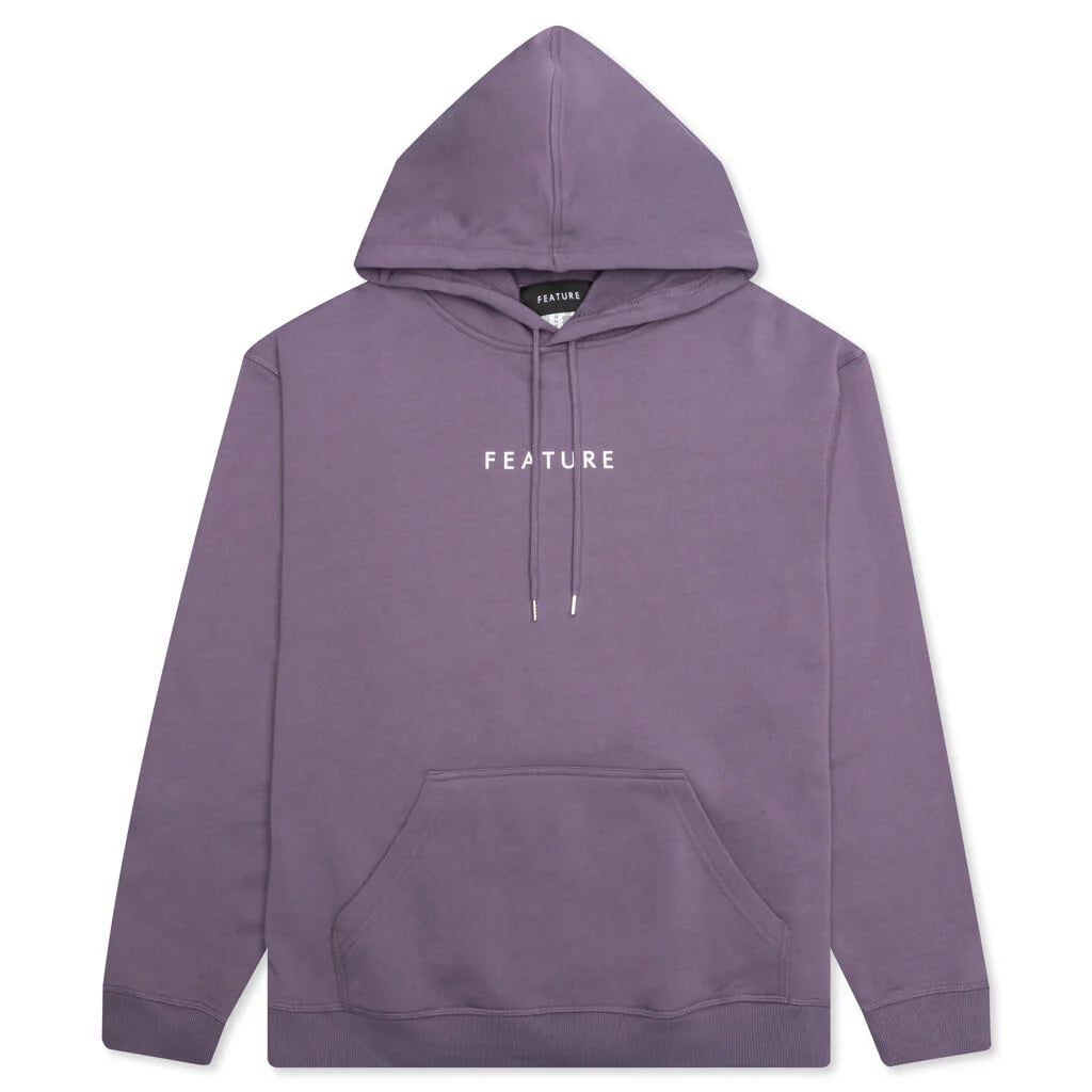 Womens Logo Hoodie Mauve