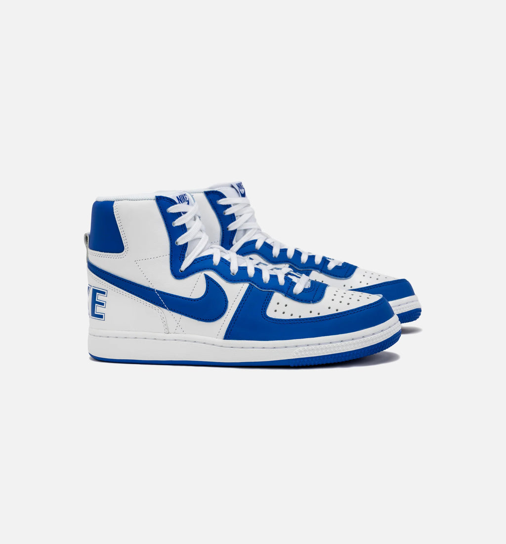 Terminator High Game Royal Mens Lifestyle Shoe White Blue