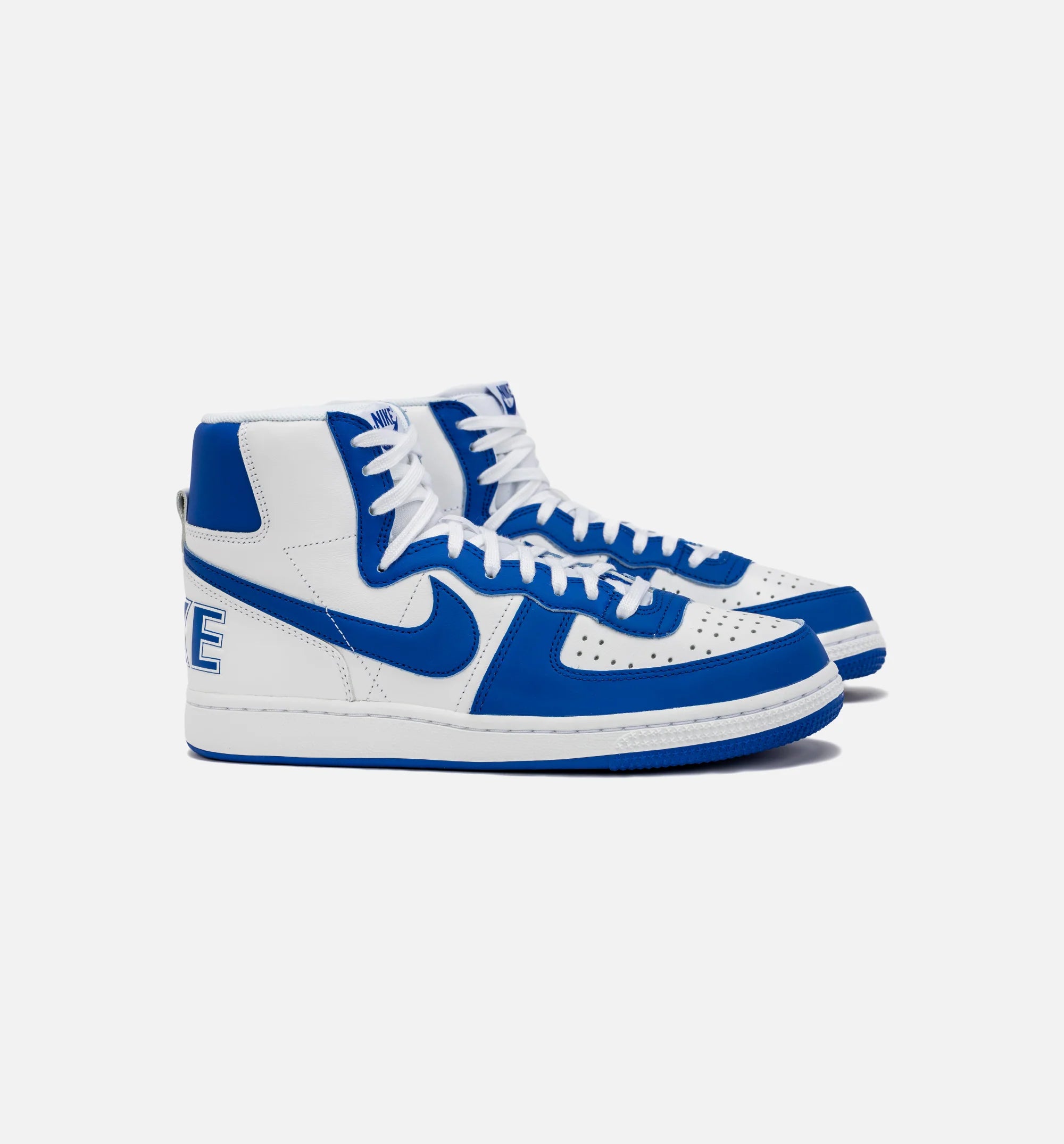 Terminator High Game Royal Mens Lifestyle Shoe White Blue
