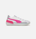 Clyde Hardwood Mens Basketball Shoe White Pink
