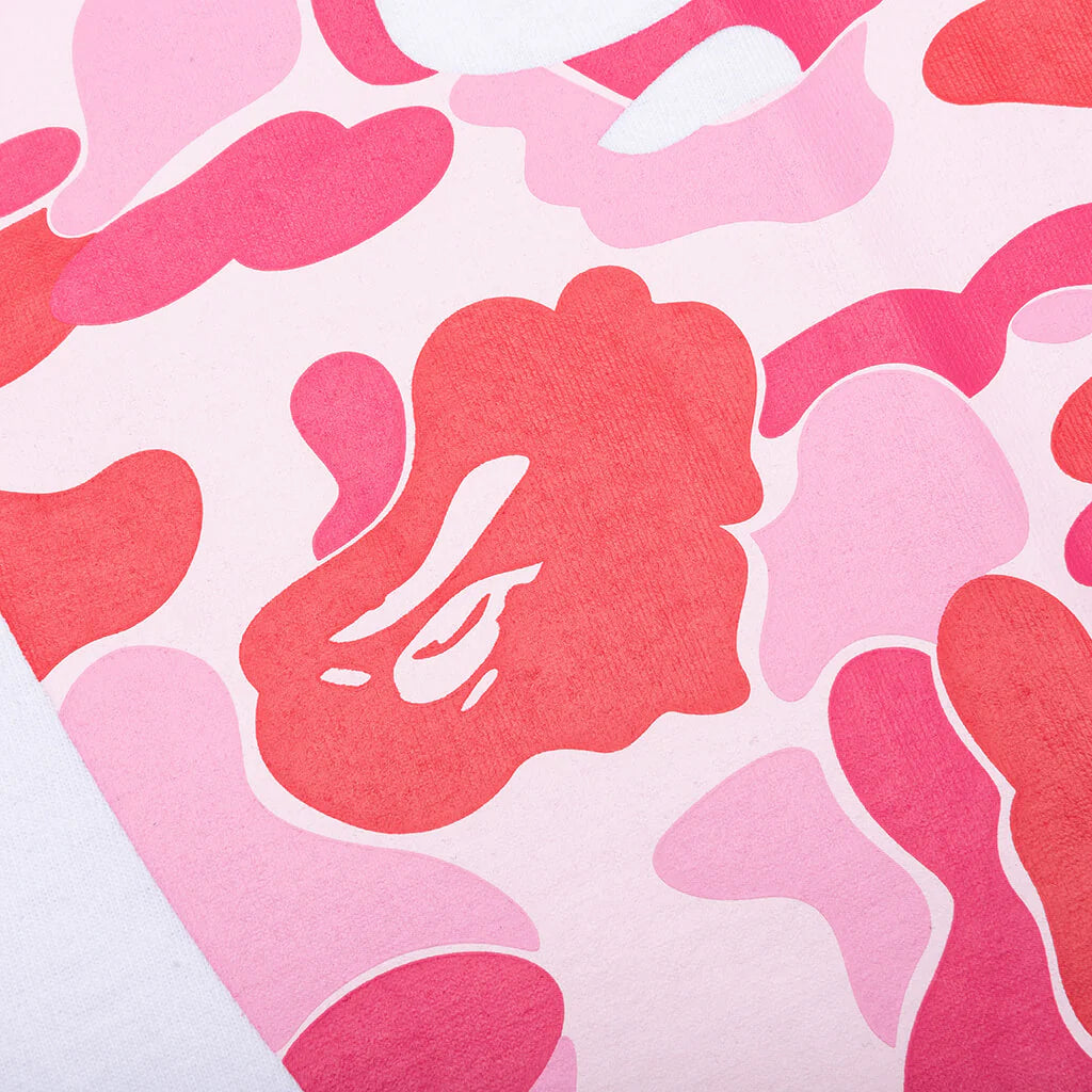 Abc Camo Side Big Ape Head Tee White Pink