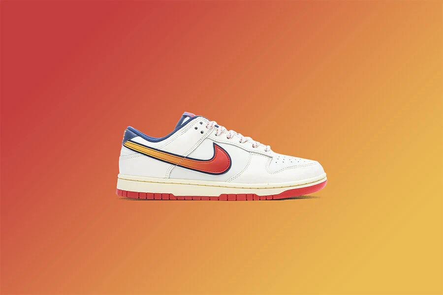 Dunk Low Retro SE Retro Lettering Pale Ivory Sail University Gold Light Crimson