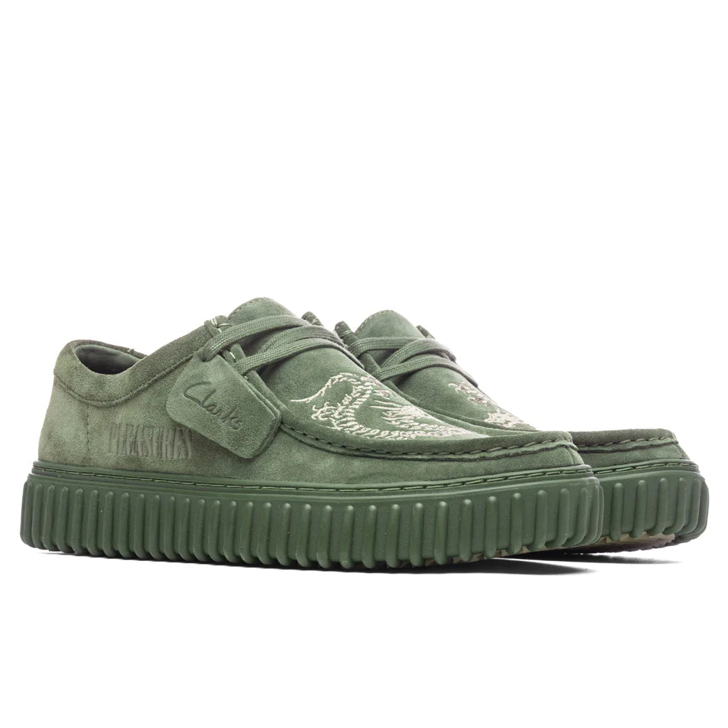 Clarks x Pleasures Torhill Lo Olive