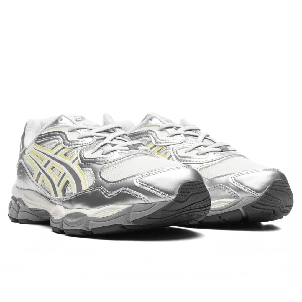 Womens Asics x EMMI Gel NYC White Huddle Yellow