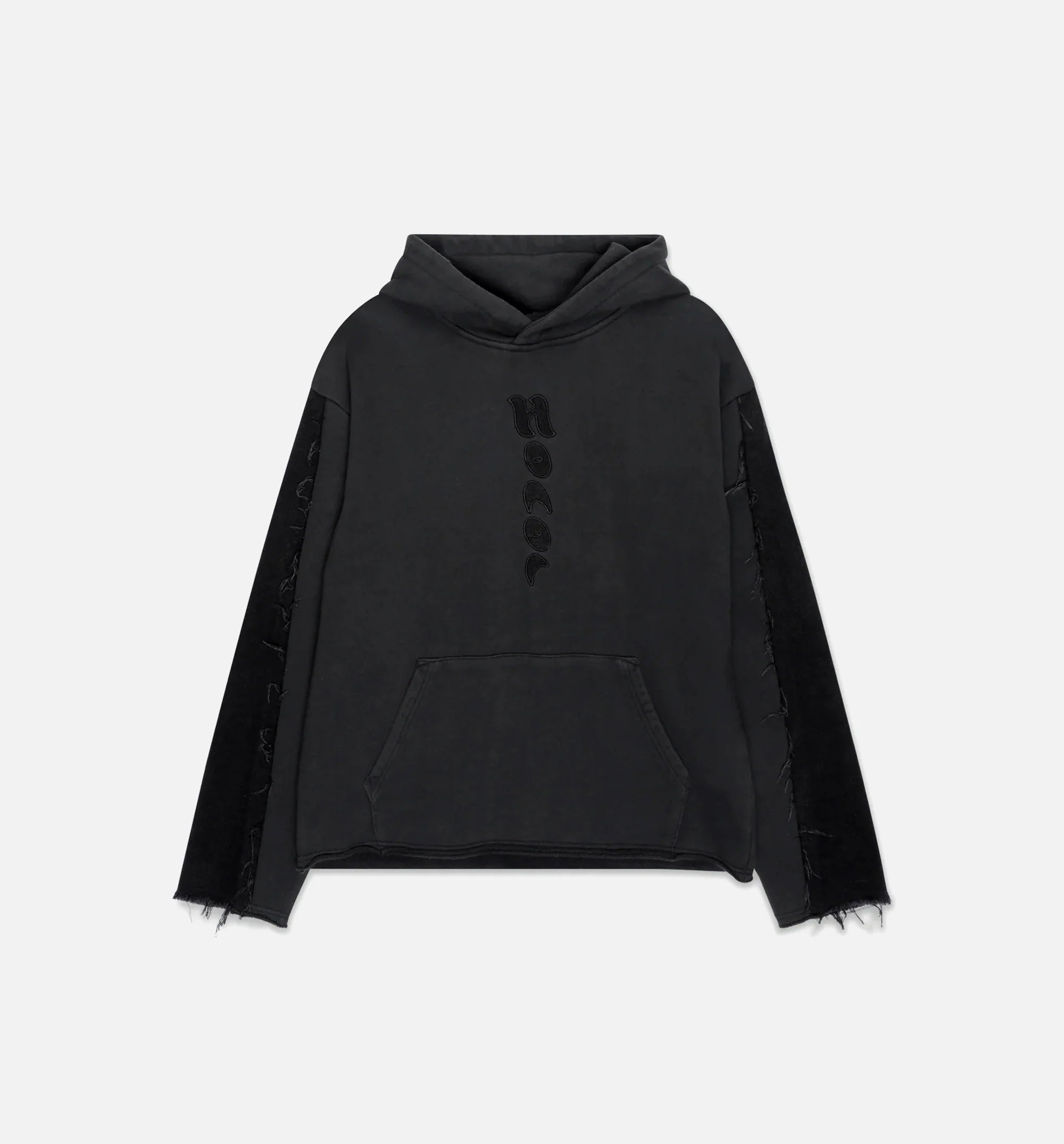 Denim The Gift Mens Hoodie Black