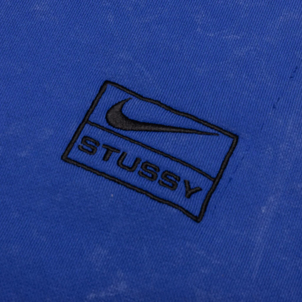 Nike x Stussy NRG Acid Wash Crew Game Royal Black Black