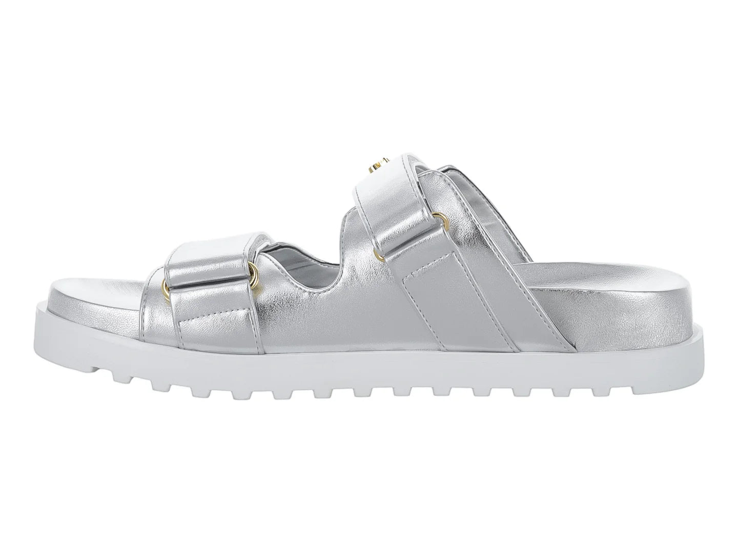 Sandalias Guess Plateadas para Mujer