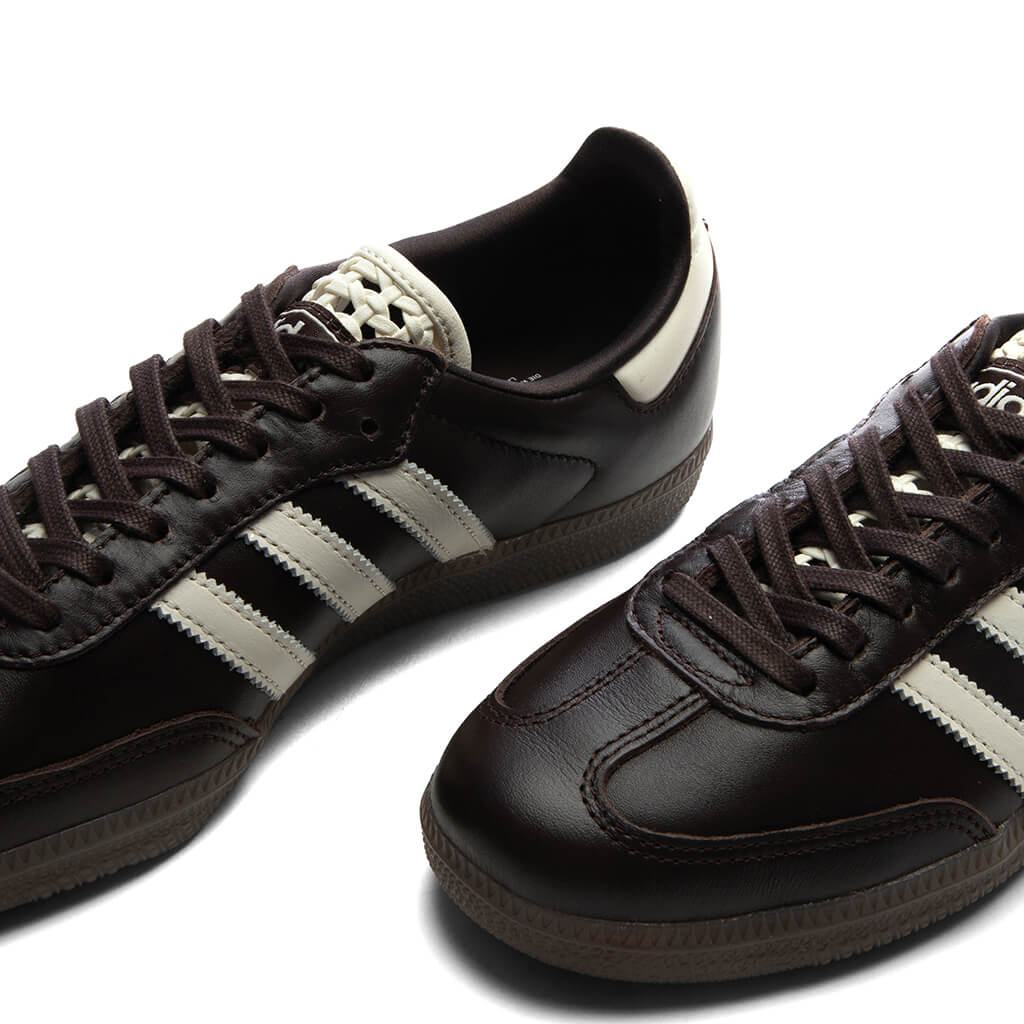 Womens Samba OG Aurora Coffee Off White Gold Metallic