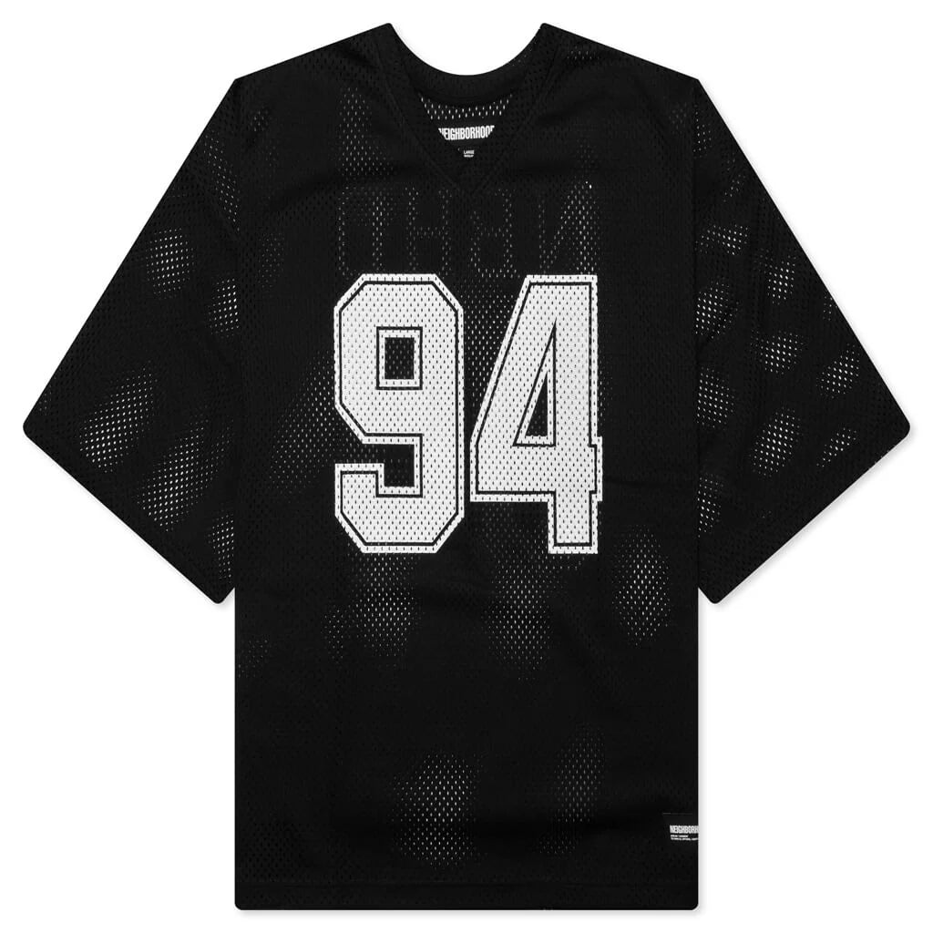 Hockey S S V Neck Black