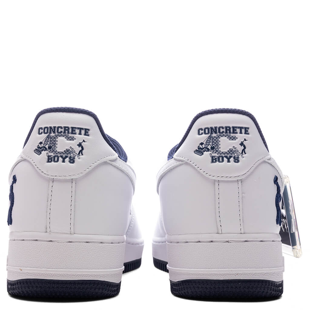 Lil Yachty x Nike Air Force 1 Low Concrete Boys White Midnight Navy Dark Powder Blue