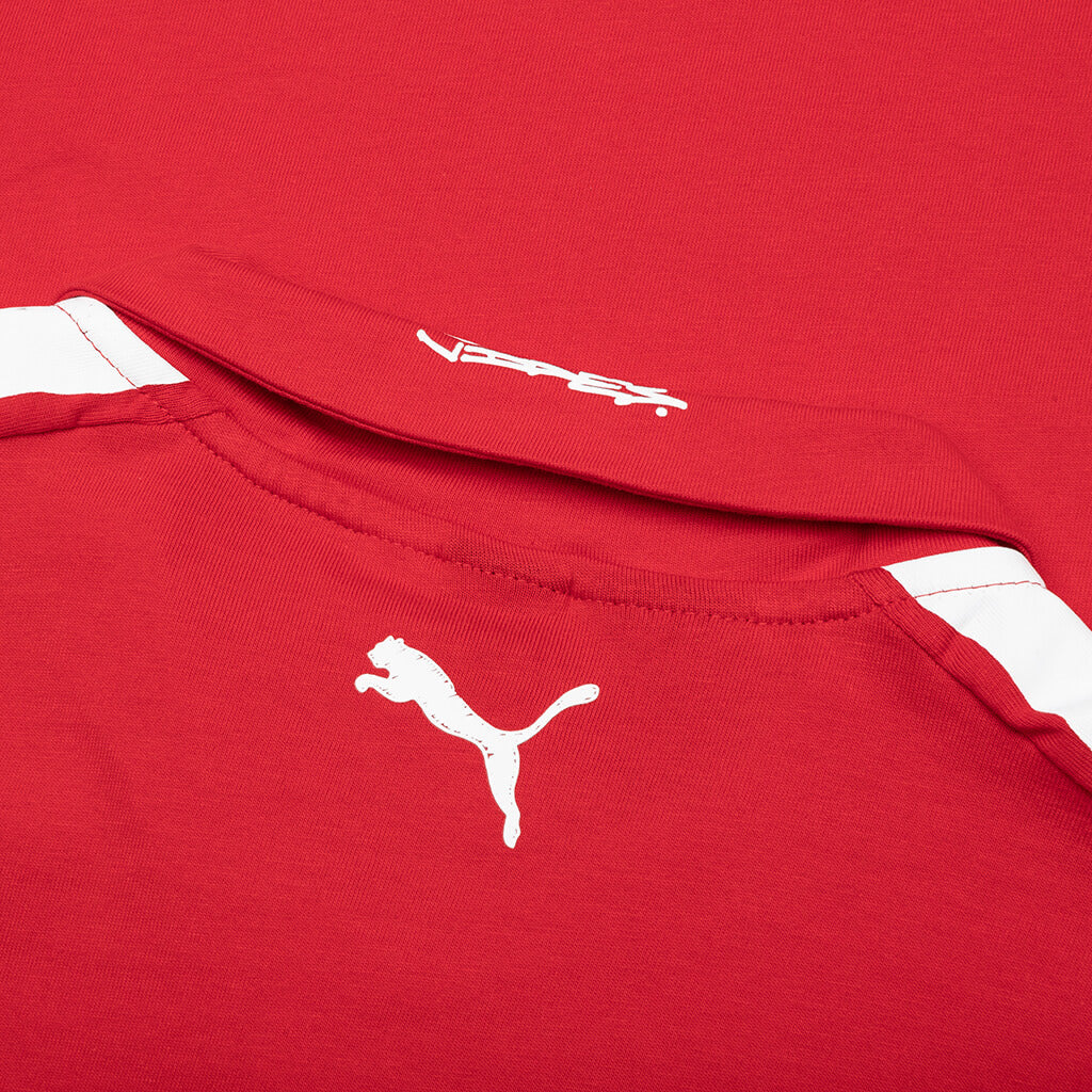 Puma x Joshua Vides for Scuderia Ferrari Replica Polo Rosso Corsa