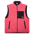 Sherpa Reversible Vest Pink