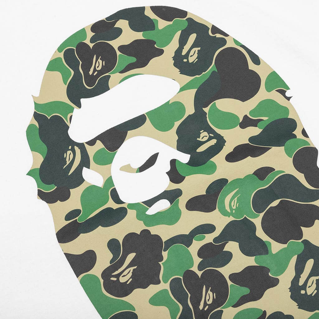 ABC Camo By Bathing Ape Tee White Green