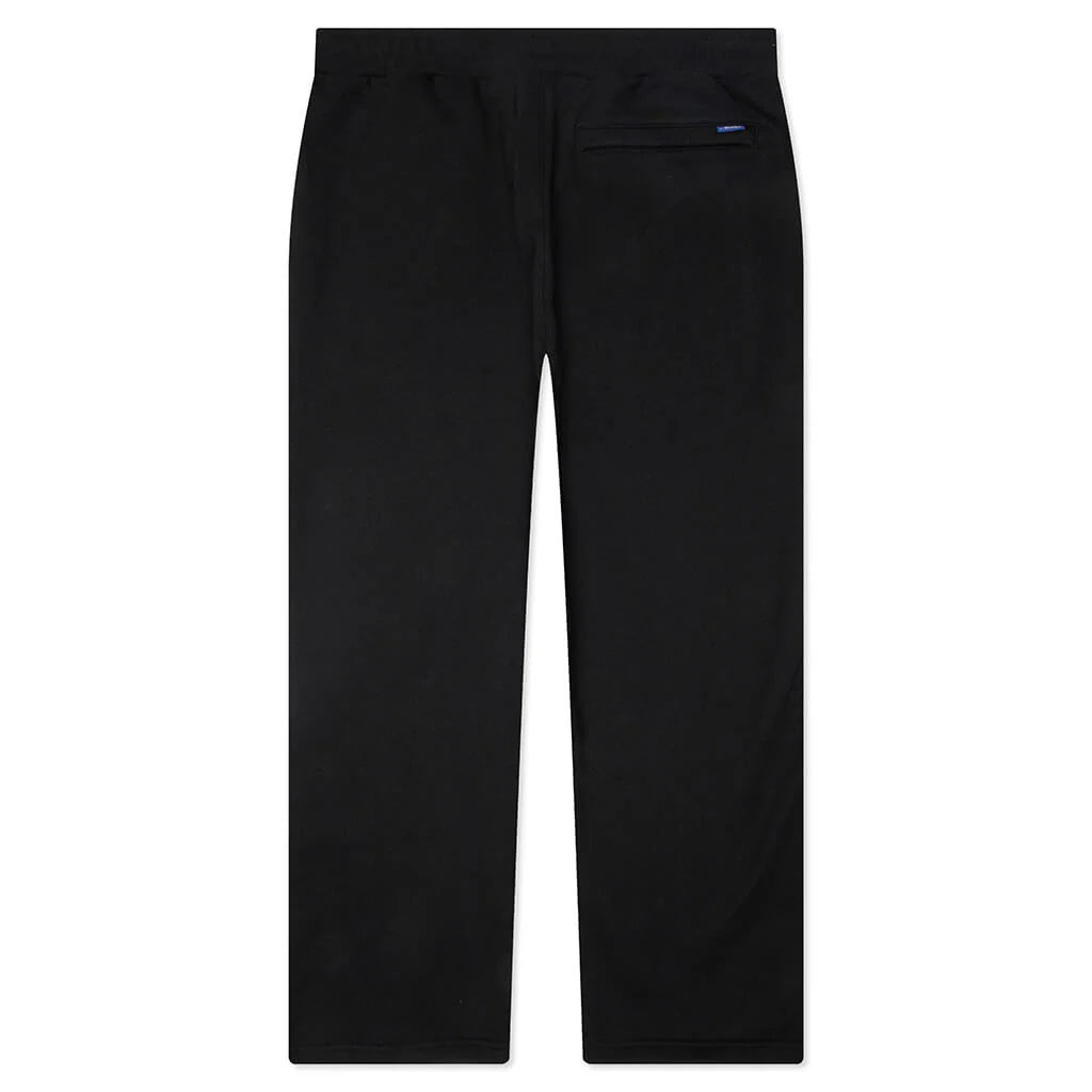 All City Open Hem Sweatpants Black