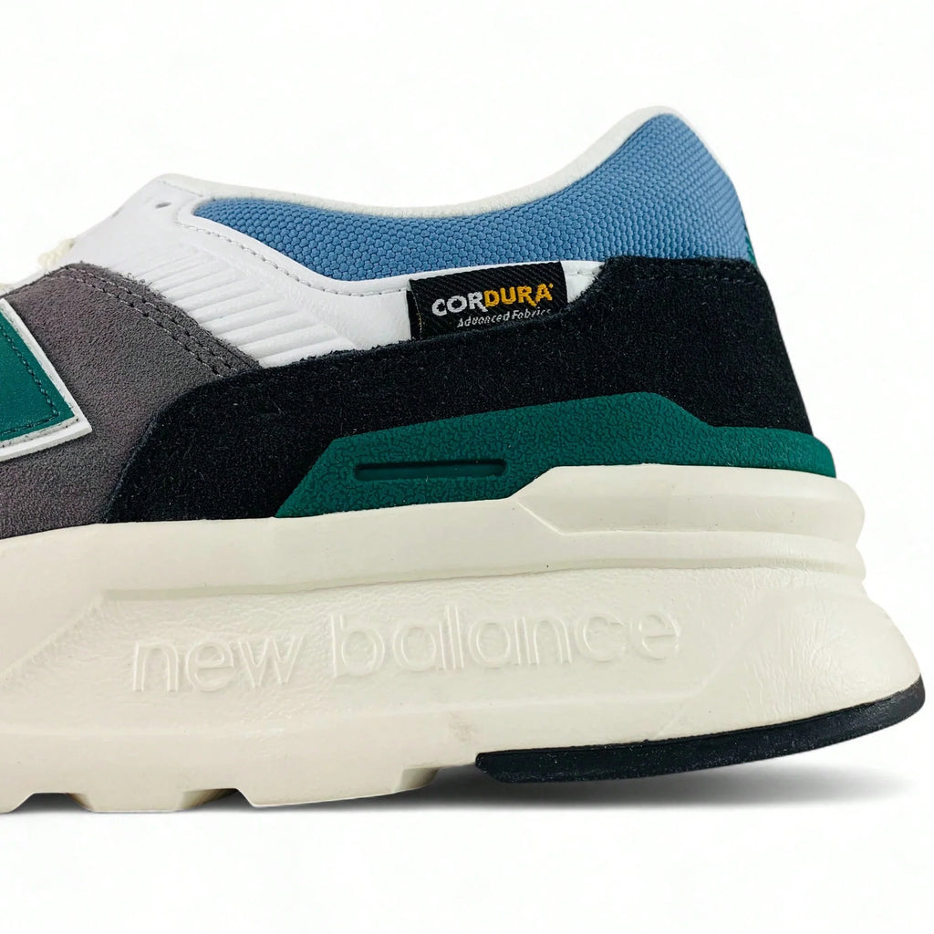 New Balance 997H Cordura Sneaker Shoes Grey Black Heron Blue Green