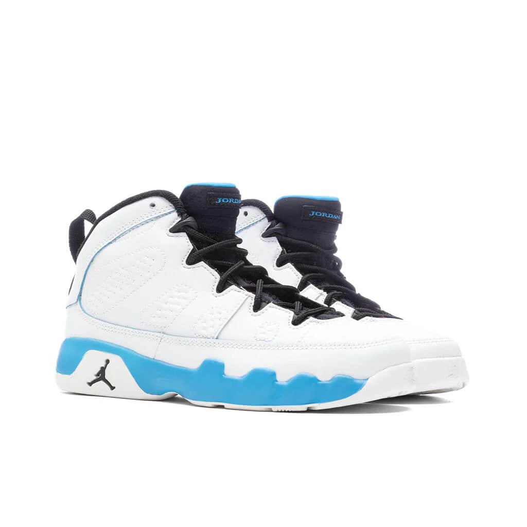 Air Jordan 9 Retro Powder Blue PS Summit White Black Dark Powder Blue