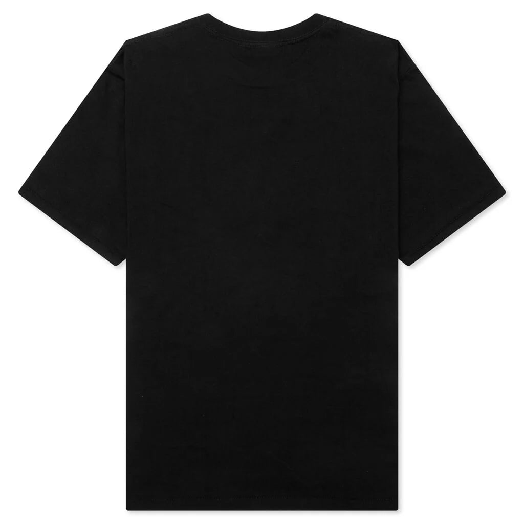 Glitter Shark Tee Black