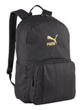 Mochila PUMA Classics Archive Negro y Dorado