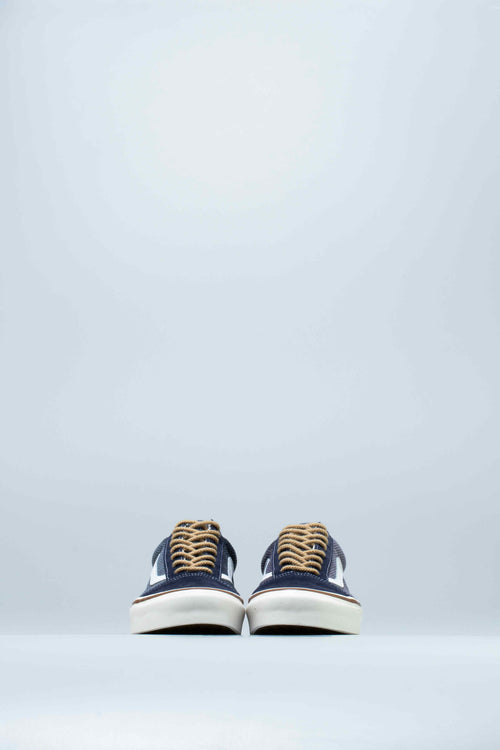 Anaheim Factory Old Skool 36 DX Mens Shoe OG Navy Suede Corduroy