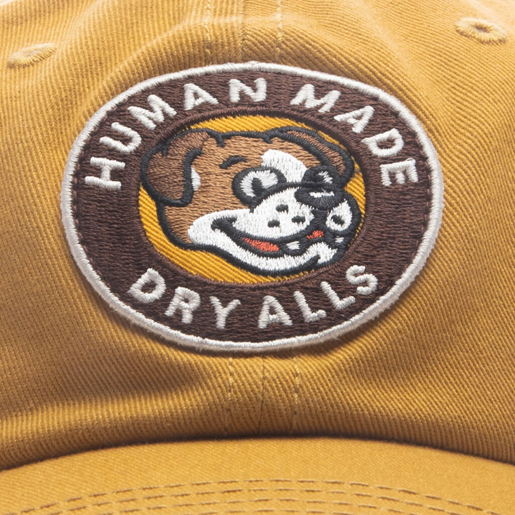 6 Panel Twill Cap 19 Yellow