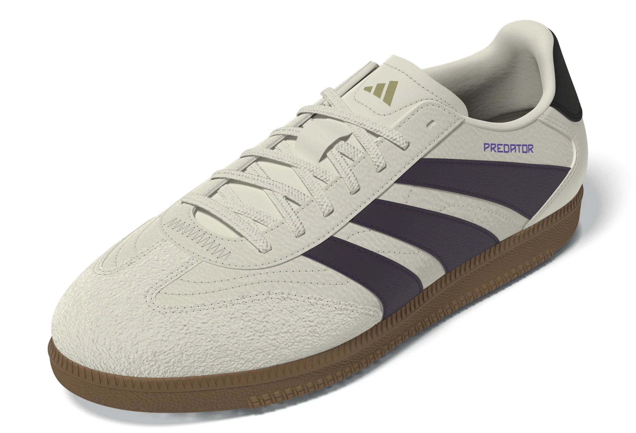 adidas Predator Freestyle Indoor Shoes Ivory Aurora Plum Gold Metallic