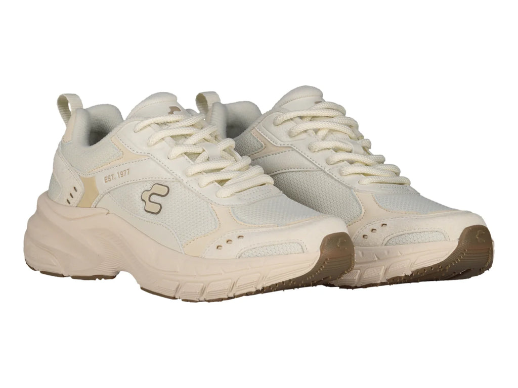 Tenis Charly Fashion Sport Beige para Mujer