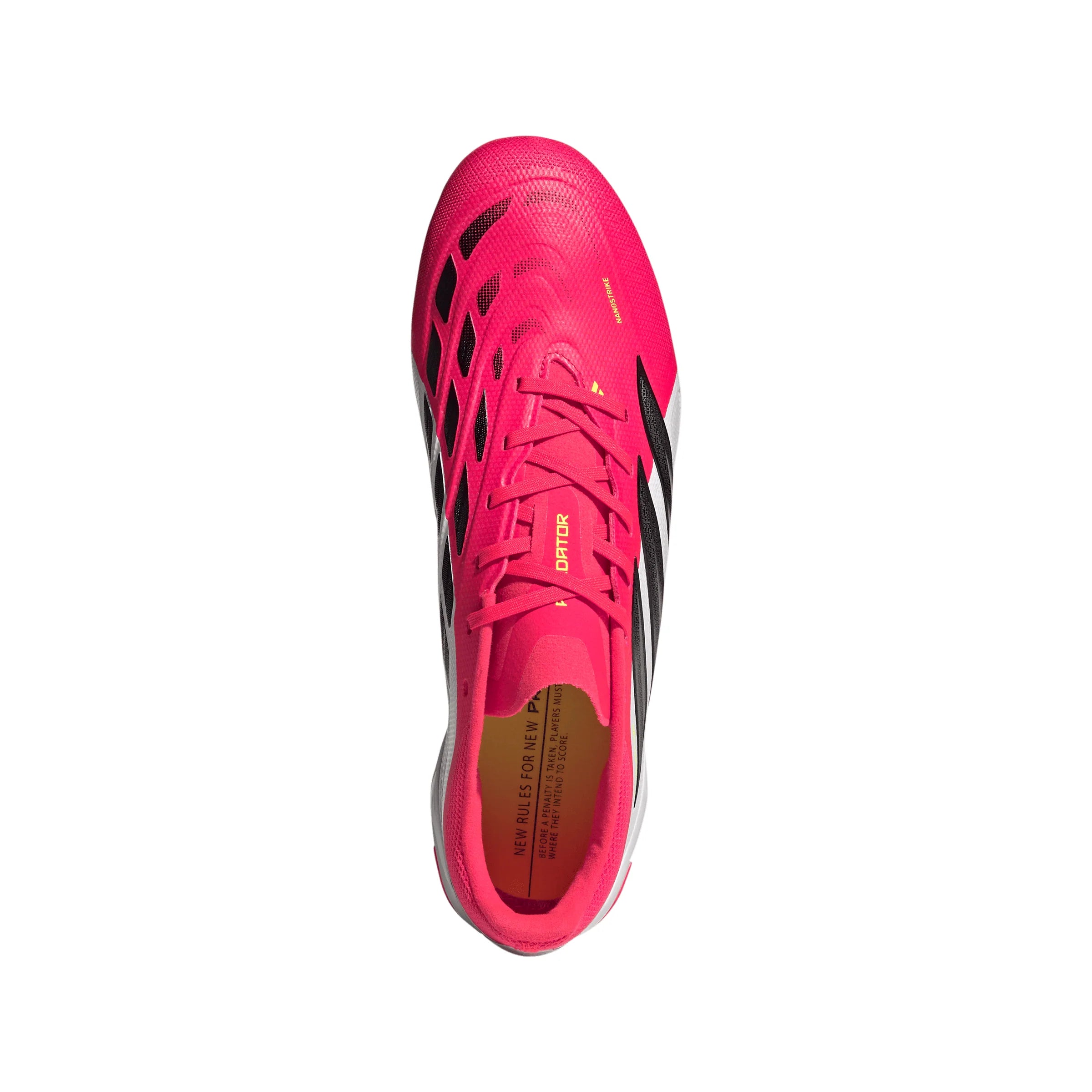 adidas Predator League FG Firm Ground Mens Soccer Cleats Red Black White