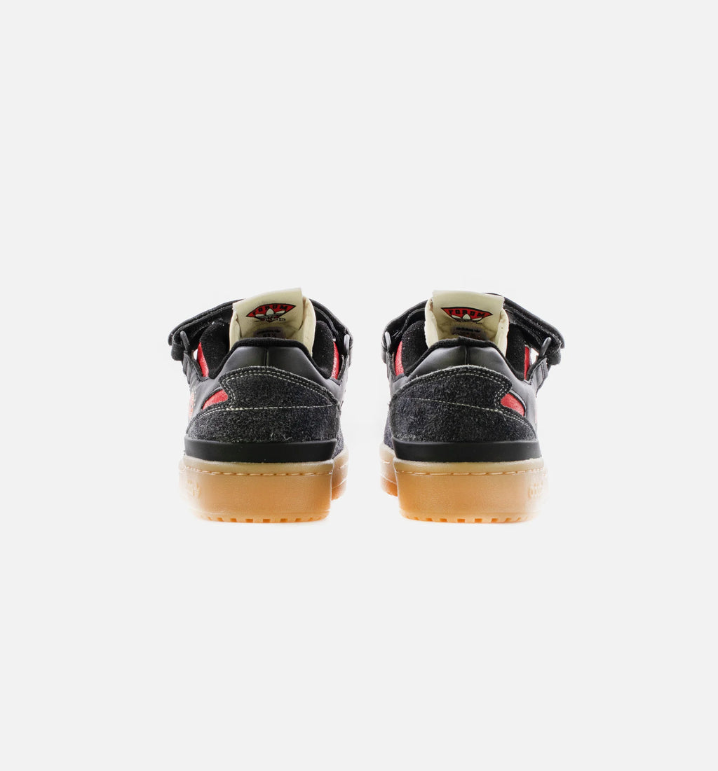 Midwest Kids Forum Lo 84 Mens Lifestyle Shoe Black White Red