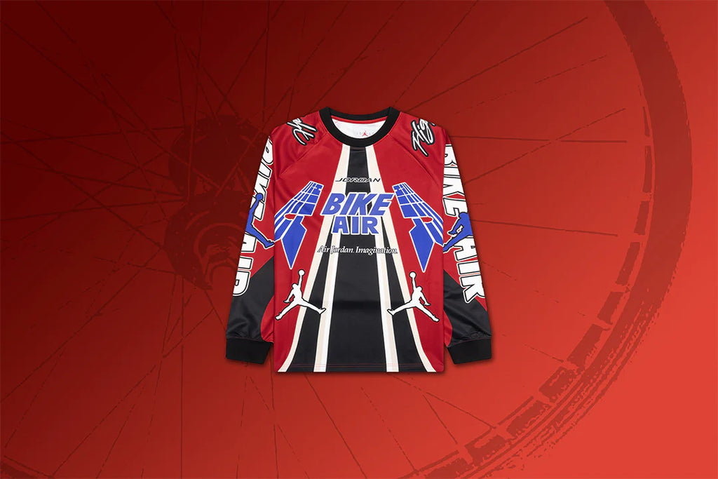 Jordan x Nigel Sylvester Jersey Cinnabar Cinnabar Black Lyon Blue