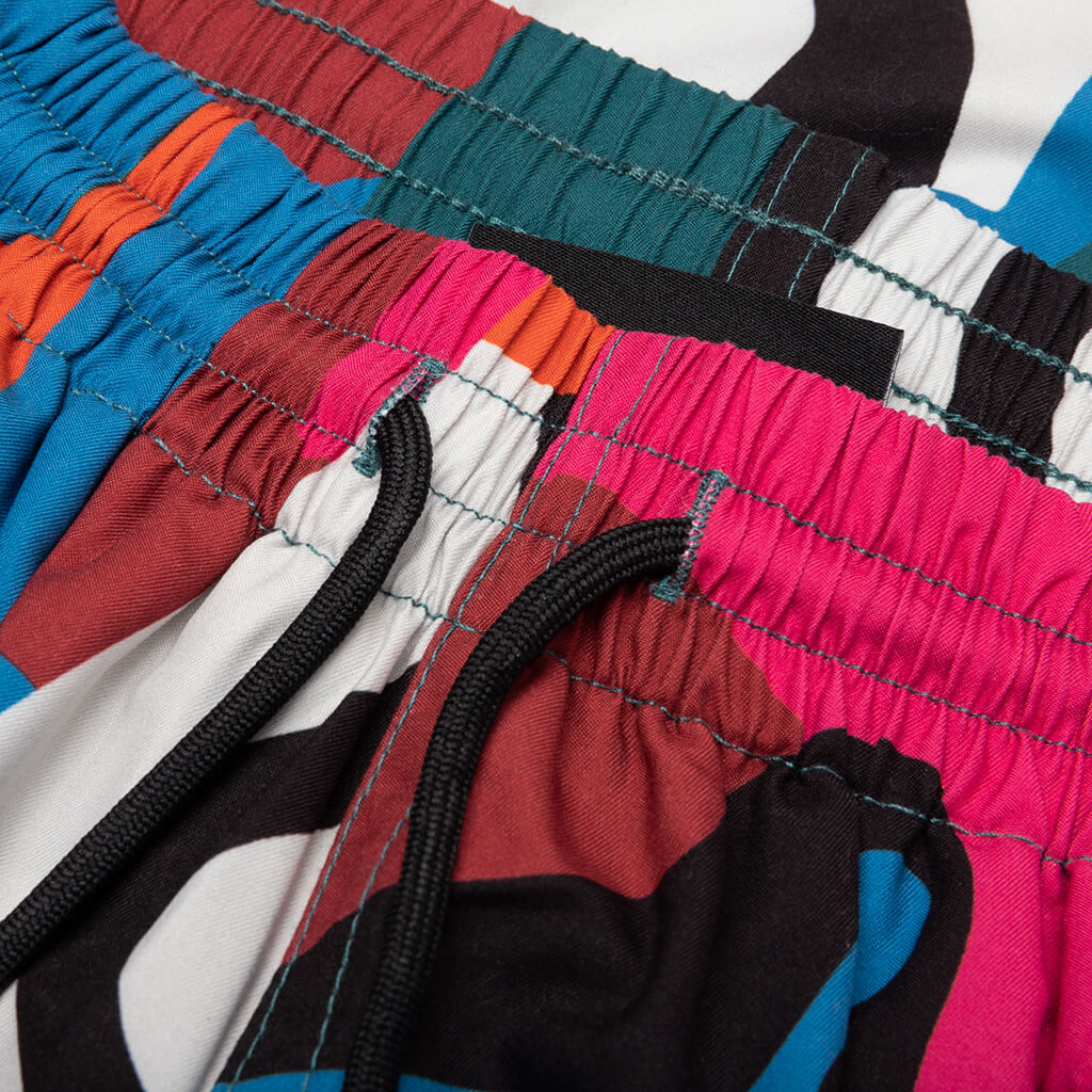 Distorted Water Swim Shorts Multi