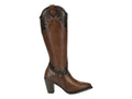 Botas Vaqueras Cuadra Color Top Ámbar para Mujer