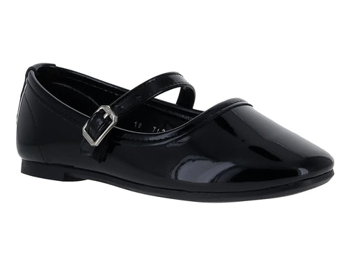 Zapatos Ballerinas ROZE Negro de Charol para Niña