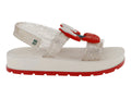 Sandalias Zaxi Hueso Lustre Cherry para Niña