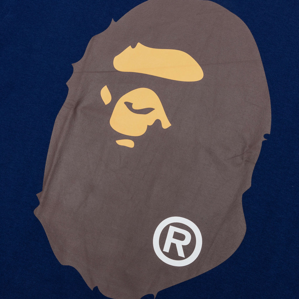 Big Ape Head Tee Navy