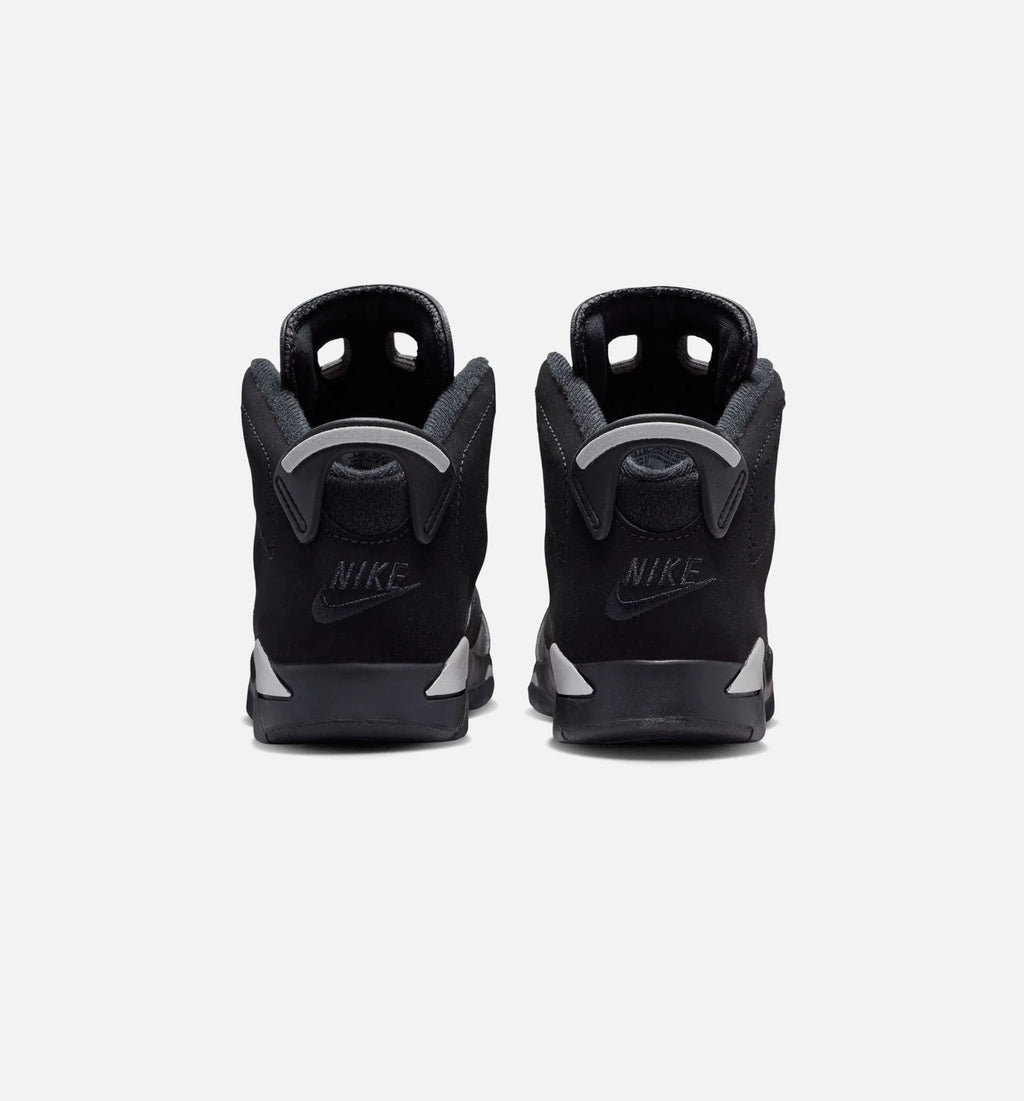 Air Jordan 6 Cap Gown Preschool Lifestyle Shoe Black Multi Color Multi Color Free Shipping