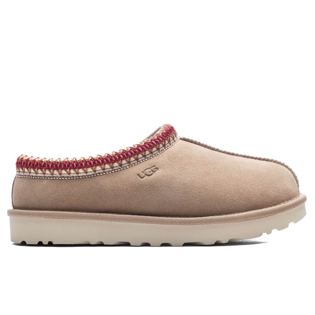 Womens Tasman Slipper Sand Dark Cherry