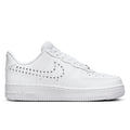 Womens Air Force 1 07 White Chrome Metallic Silver