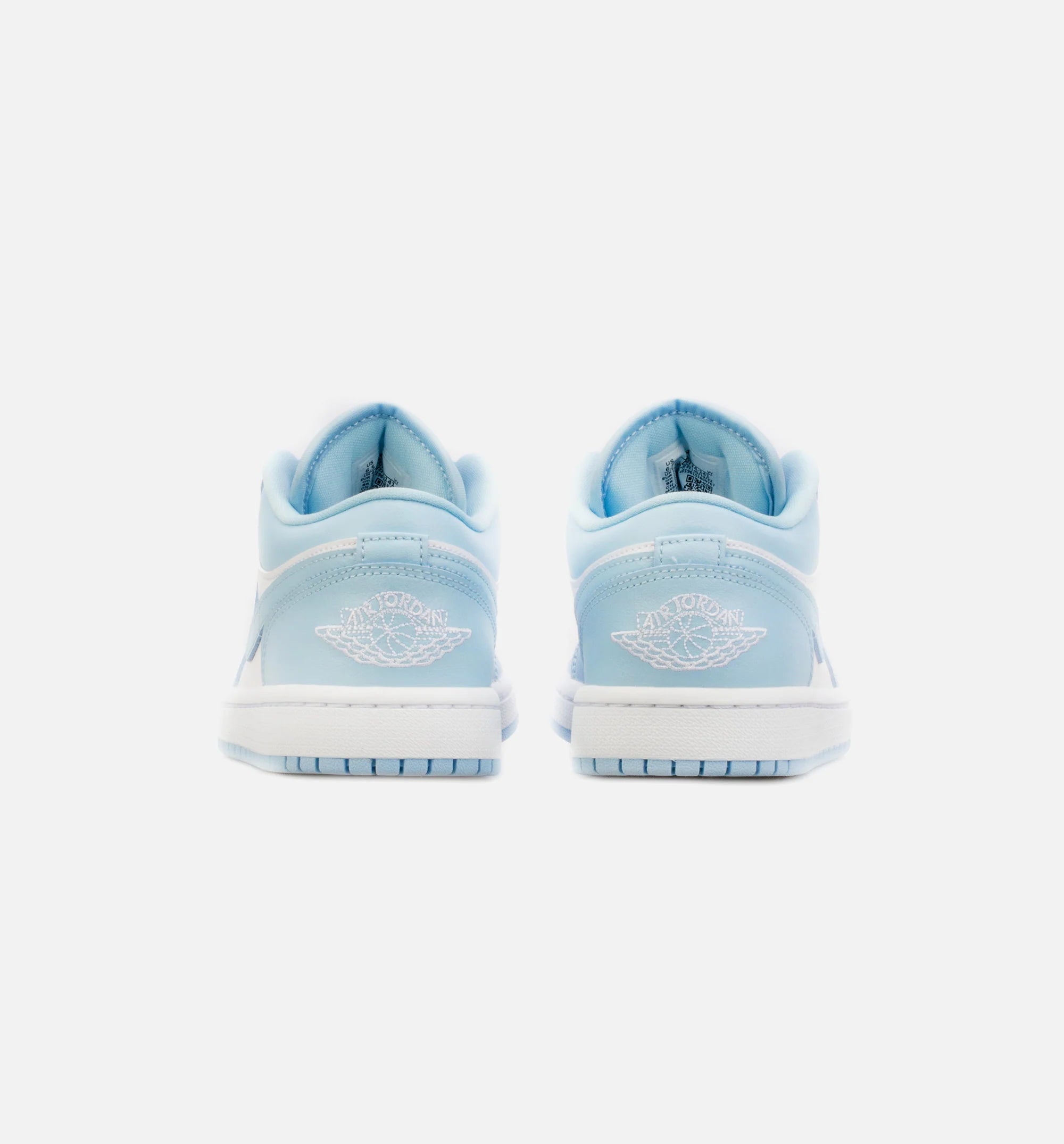 Air Jordan 1 Low Ice Blue Womens Lifestyle Shoe White Blue Limit One Per Customer