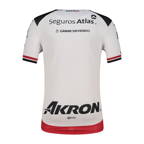 Charly Mens Atlas Away Soccer Jersey 2025 White