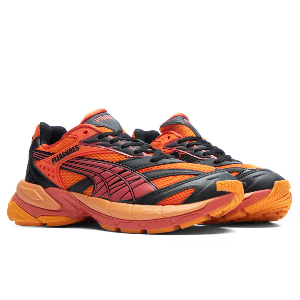 Puma x Pleasures Velophasis Layers Cayenne Pepper Astro Red