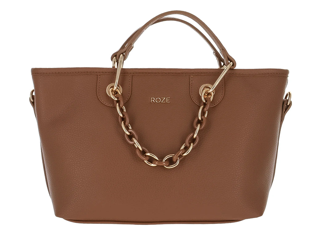 Bolsa de Hombro ROZE Marrón para Mujer