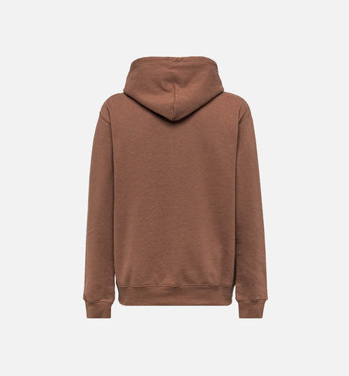 Essentials Statement Fleece Hoodie Mens Hoodie Archaeo Brown