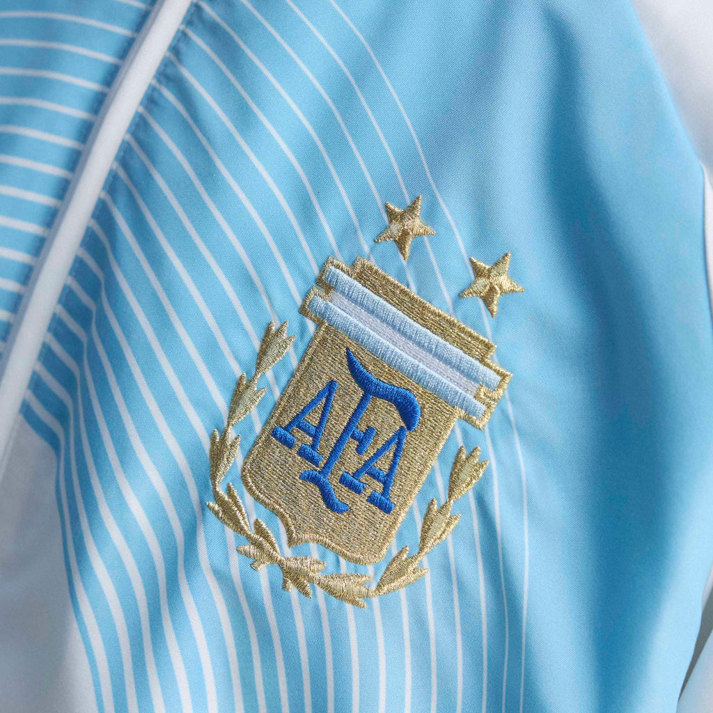 adidas Argentina Home Mens Track Top 2006 White Sky Blue