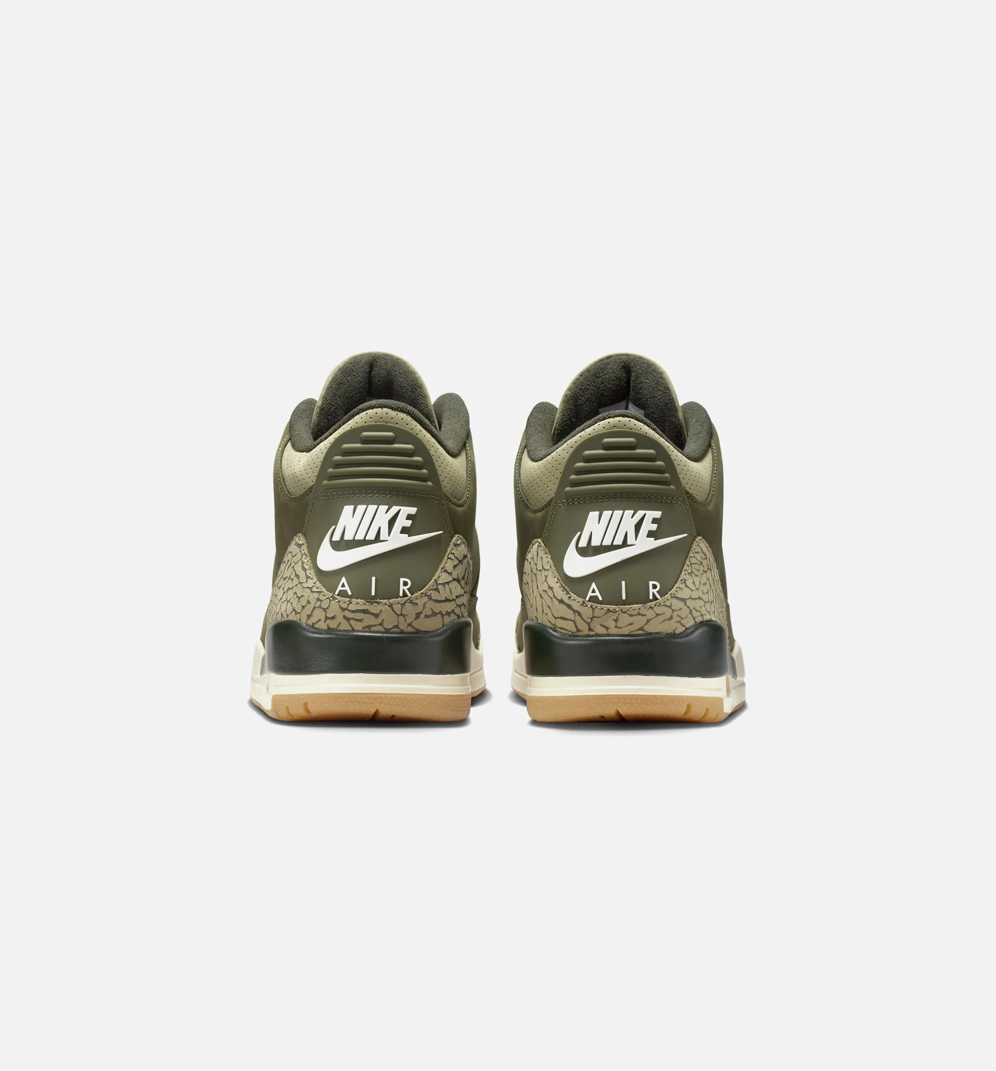 Air Jordan 3 Retro Medium Olive Mens Lifestyle Shoe Medium Olive Sequoia Neutral Olive Sail Total Crimson