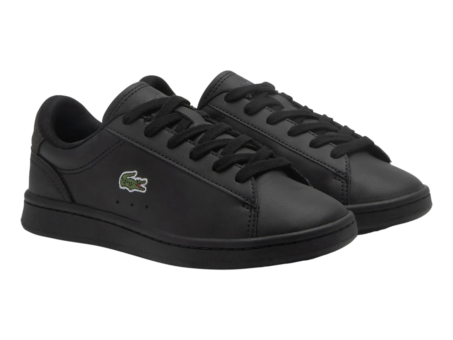 Tenis Lacoste Carnaby Set Negro para Niño