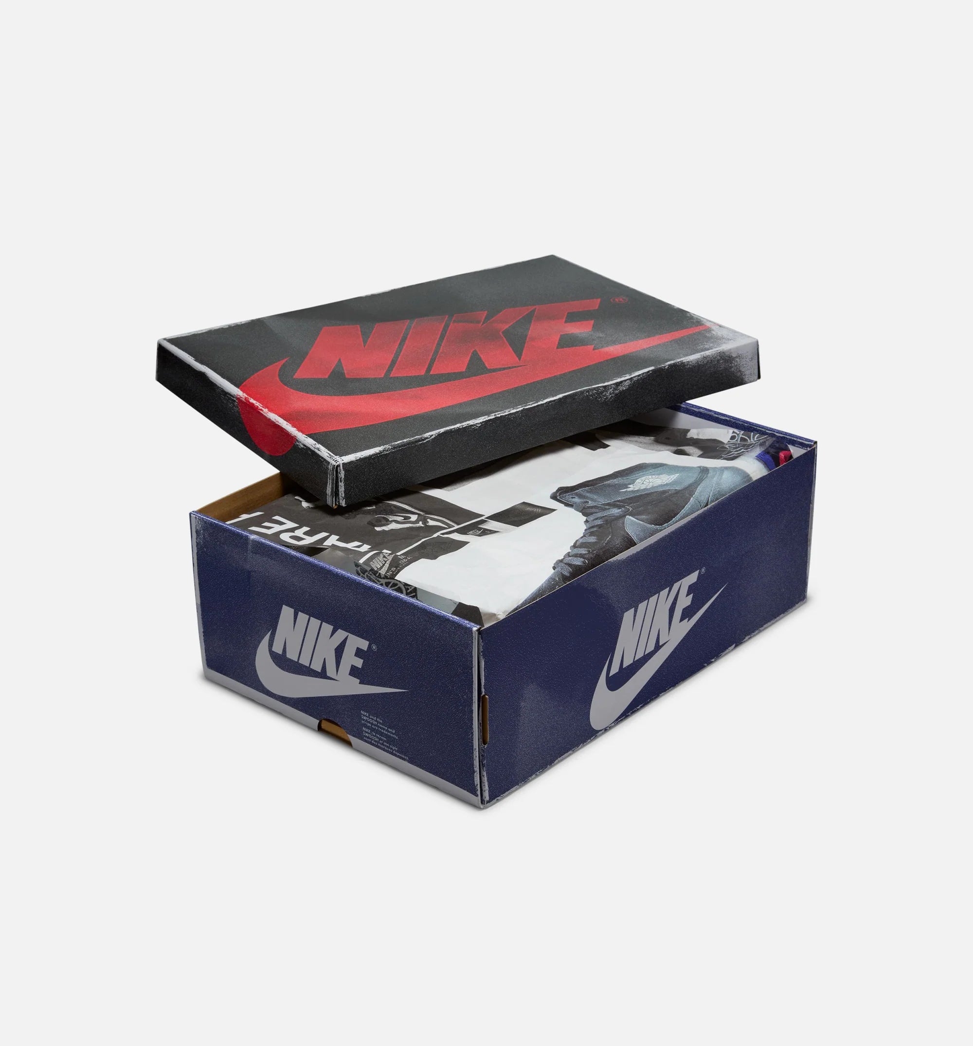 Air Jordan 1 Retro High OG Rare Air Deep Royal Blue Mens Lifestyle Shoe White Black Neutral Grey Deep Royal Blue
